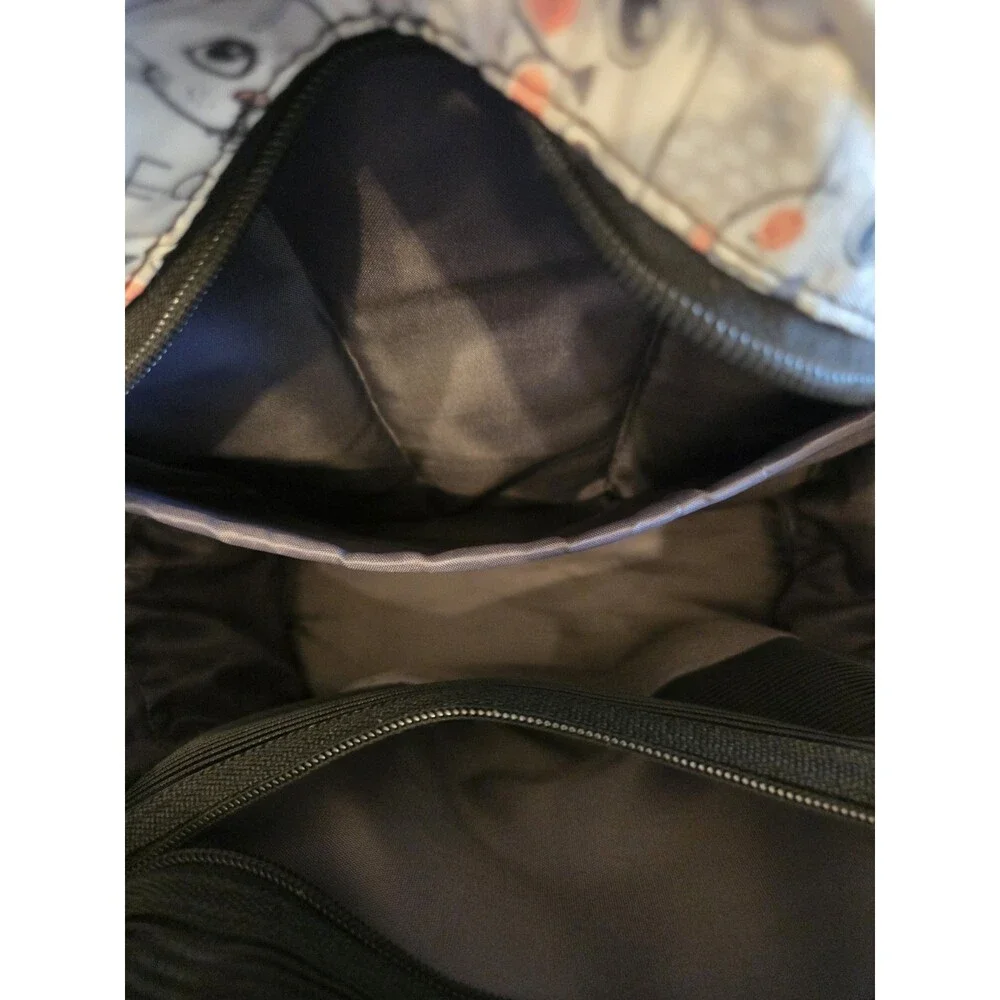 Cat Backpack for Girls Boys Cute School Bookbags with Removable Shoulder Bag...